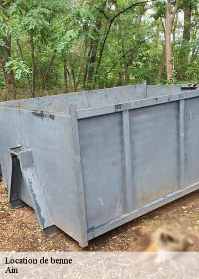 Location de benne 01 Ain RJ Benne