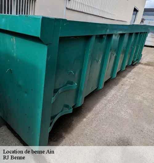 Location de benne 01 Ain RJ Benne